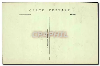 Paris — Notre-Dame e o Pátio — A. P. n°293 — Verso