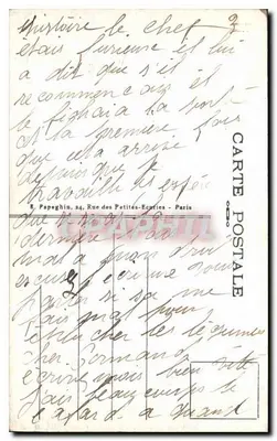 Paris - A Câmara dos Deputados — A.P. n°84 — Verso