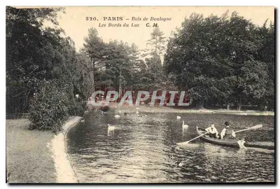Paris - Bois de Boulogne — Les Bords du Lac — C. M. n°320