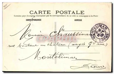 Paris - Le Bois de Boulogne en hiver — Une Allée sous la Neige — C. M. — n°90 — Verso