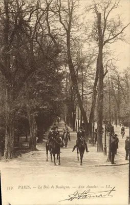 PARIS — Le Bois de Boulogne — Aux Acacias — LL.