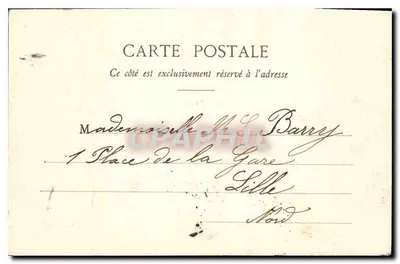 Paris - Teatro Francês — editor Anmitiés, n°75 — Verso