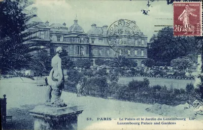 Paris — O Palácio e o Jardim do Luxembourg — LIP