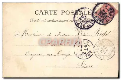 Paryż — Trocadéro — L. J. & Cie, wyd., Angoulême-Paryż — Rewers
