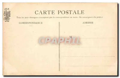 PARIS — O Pequeno Palácio — J.L.C. n°14 — Verso