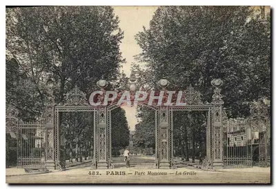 Paris - Parc Monceau - A Grade — n° 482
