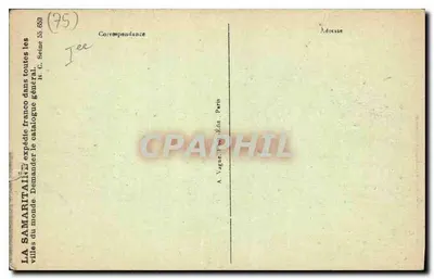 Paryż - Louvre, Kolumnada Perraulta (XVII wiek) — J.H. — n° 76 — Rewers