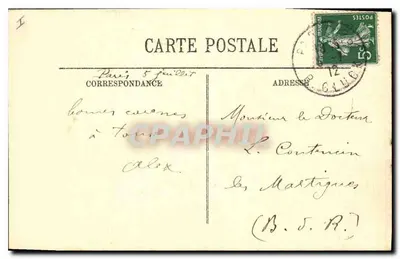 PARIS (VIIIe) — Het Kleine Paleis — LL — Achterkant