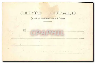 Chantilly — Wejście do Zameku, widok z profilu (strona lewa) — Wydawnictwo Czasopisma Carlophile — Rewers