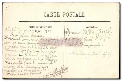 Châtel-Guyon — O Hotel Barthélemy e o Palace Hotel — Selecta — Verso