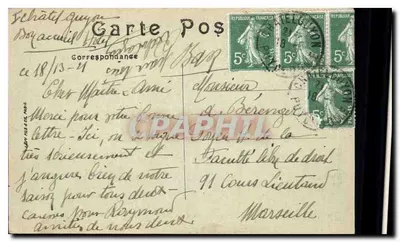 Châtel-Guyon — O Hotel Barthélemy e o Palace-Hôtel — Selecta, n° 35 — Verso
