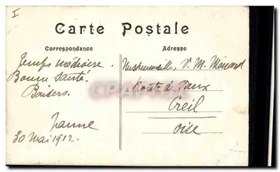 Châtel-Guyon — De Hotels — Uitgever niet zichtbaar — Achterkant