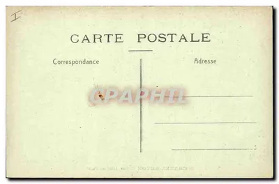 Châtel-Guyon — Uma Avenida do Parque — Etabli André Brulliard, Saint-Dizier — Verso