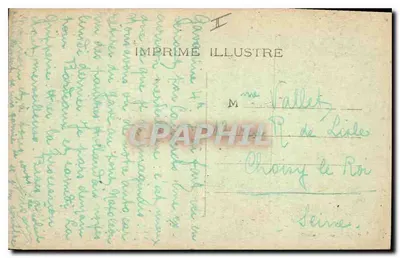 Gavarnie — O Gave e o Cirque — Imprime Illustre n°299 — Verso