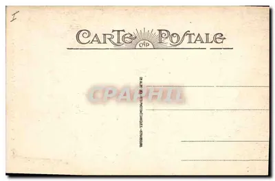 Gavarnie - Widok na Hotel Cirque i rzekę Gave — seria 52 — Rewers
