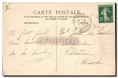 Les Pyrénées — Gavarnie — Excursionnistes sur le Chemin du Cirque — n°686 — Verso