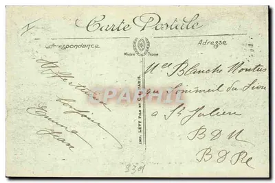 Gavarnie — Dolina Gavarnie i Cirque — LL. — 85 — Rewers