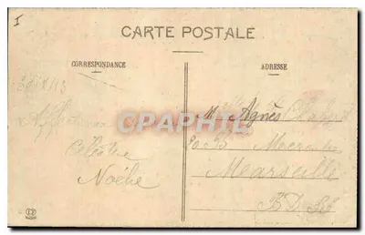 Gavarnie - Het Caos en de toppen van het Cirque — Béchène Frères, Toulouse — Achterkant