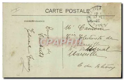 Cauterets — El Sendero del Plateau du Lisey — editor Pournhent, n° 685 — Reverso
