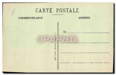 Cauterets — Vista sul Gave e sul Cabaliros — Bioic fratelli, Bordeaux — Verso