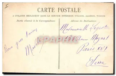 Cauterets - La Rallière — widok mostu i strumienia — wydawca Cauterets, n° 2288 — Rewers