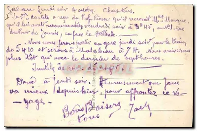 Cauterets — Ogólny widok z Cambasque — BR. — Rewers