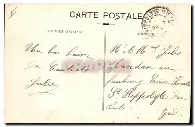 Le Limacon — Droga do Pierrefitte — Cauterets (H. Pyrénées) — Rewers