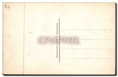 Cauterets — Dolina Paillière — 'Real-Photo' C.A.P. Strasbourg — Rewers