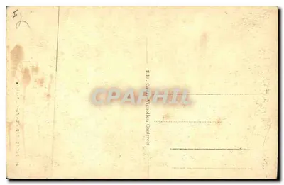 Cauterets — Most Hiszpański — wydawca C. Magnolles, Cauterets, nr 61 — Rewers