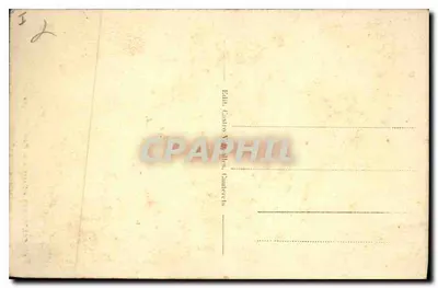 Cauterets — Wodospad Pont d'Espagne — wydawca nieznany, numer seryjny 66 — Rewers