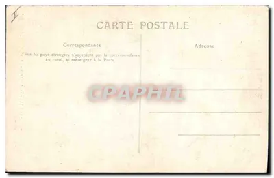 Les Pyrénées — 28 — CAUTERETS, Cascade de Lutour (Alt., 1.098 m.) — CÔUGOT, éditeur, Cauterets — Rewers