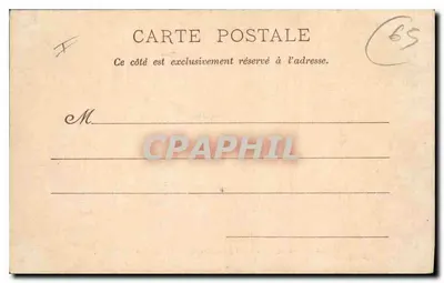 Cauterets - Vue de La Raillière, prise du Chemin de Lutour — Imp. Boyer et Cie, Nancy, n° 146 — Rewers