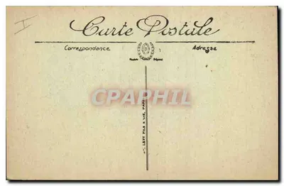 Cauterets — Fonte Mãe e Gouffre do Mauhourat — LL. N° 162 — Verso