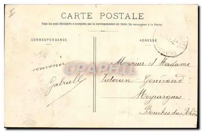 Lourdes — Gara Funicularu Pic du Cés — F.C. (wydawca) — Rewers
