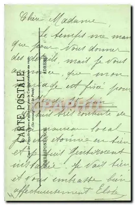 Lourdes — Góry Pyreńskie — Widok na szczyt Léz — n°159 — Rewers
