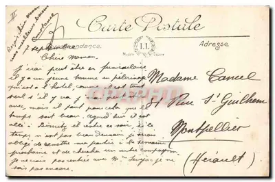 Lourdes — Ferrocarril funicular del Pic du Jer — LL — Reverso