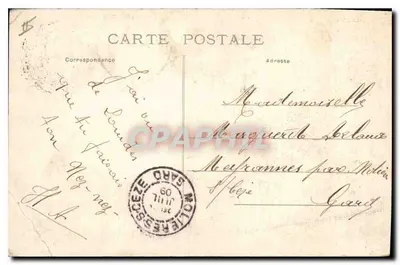 Lourdes — Vista panorâmica — Les Pyrénées, n°304 — Verso