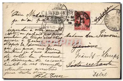 Lourdes — Le Château-Fort — éditeur imprimeur non identifié, n° 22 — Verso