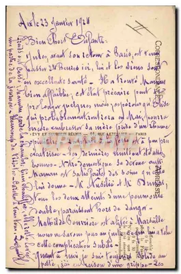 Aix-en-Provence — Palazzo di Giustizia — Selecta — Verso