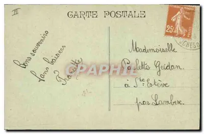 AIX - Het Paleis van Justitie — Uitgever Rolland — Achterkant