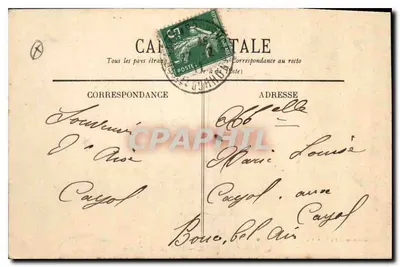 AIX-en-PROVENCE — Le Palais de Justice — Collection C. Martihnet — Achterkant