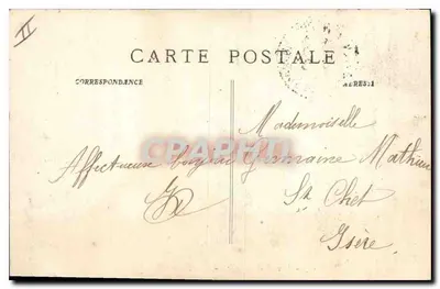 Aix-en-Provence — Pałac Sądowy — Kolekcja Jaussaud - Aix, nr 172 — Rewers