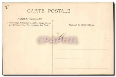 Aix-en-Provence — O Palácio de Justiça — E. Jaussaud Editor -6- — Verso