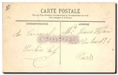 Aix-en-Provence — O Palácio de Justiça — Coleção Jaussaud — Verso