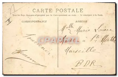 Aix-en-Provence — Pałac Sądowy — Zbiór Jaussaud - 172 — Rewers
