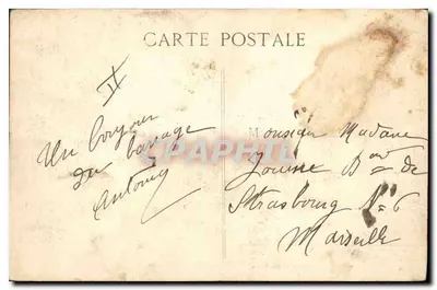 AIX-en-PROVENCE — El Palacio de Justicia — Collection Unie — Reverso
