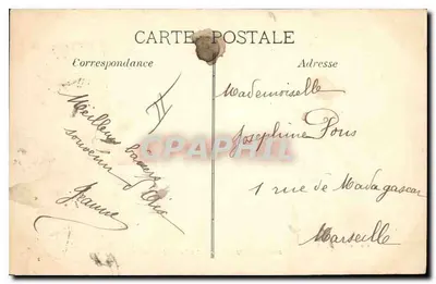 AIX EN PROVENCE - O Palácio de Justiça — Coleção C. M. — Verso