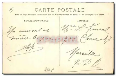 Aix-en-Provence — Pałac Sądowy — Photo Guittard, Kolekcja C.M. — Rewers