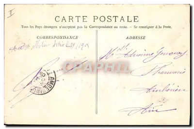Aix en Provence — El Palacio de Justicia — Colección Jaussaud - 160 — Reverso