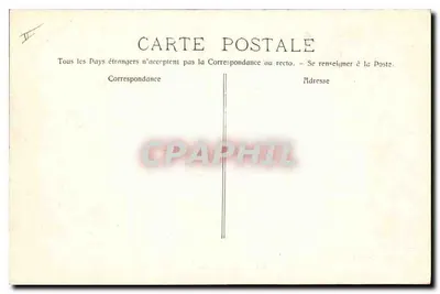 Aix-en-Provence — Het Paleis van Justitie — Collectie C. M. — Achterkant